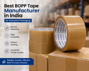 Best BOPP Tape Manufacturer in India for Industrial Packaging