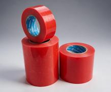 Double Sided Red Polyster Tape