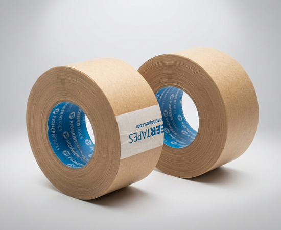 Water-activated kraft paper tape